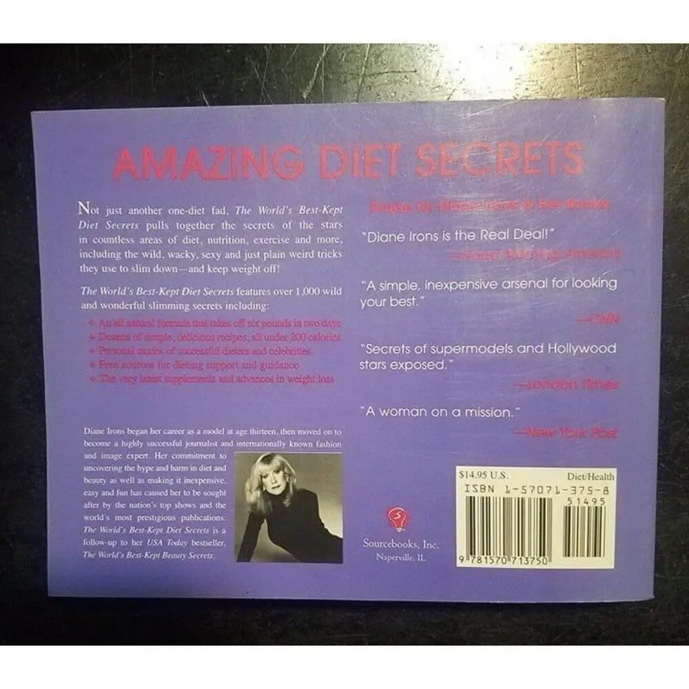 The World's Best-Kept Diet Secrets Cookbook Book